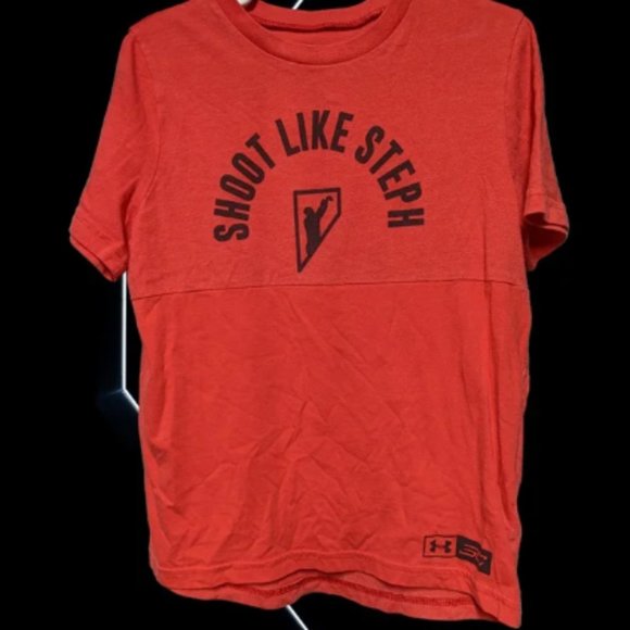 Boy's Under Armour‎ Shoot Like Steph Red Size YXS - Picture 1 of 2